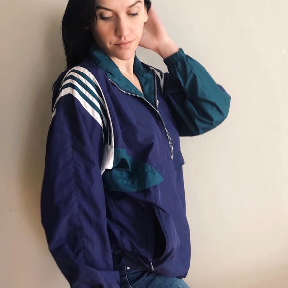 Vintage Adidas Half Zip - Picture 2 of 3